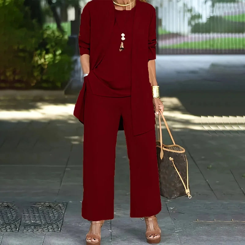 Kaevia™ – 3 Piece Loose Fit Lounge Set