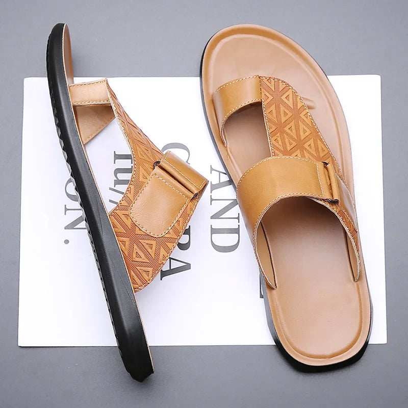 Ashmira™ Genuine Leather Comfort Sandals