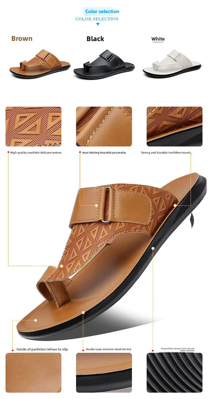 Ashmira™ Genuine Leather Comfort Sandals