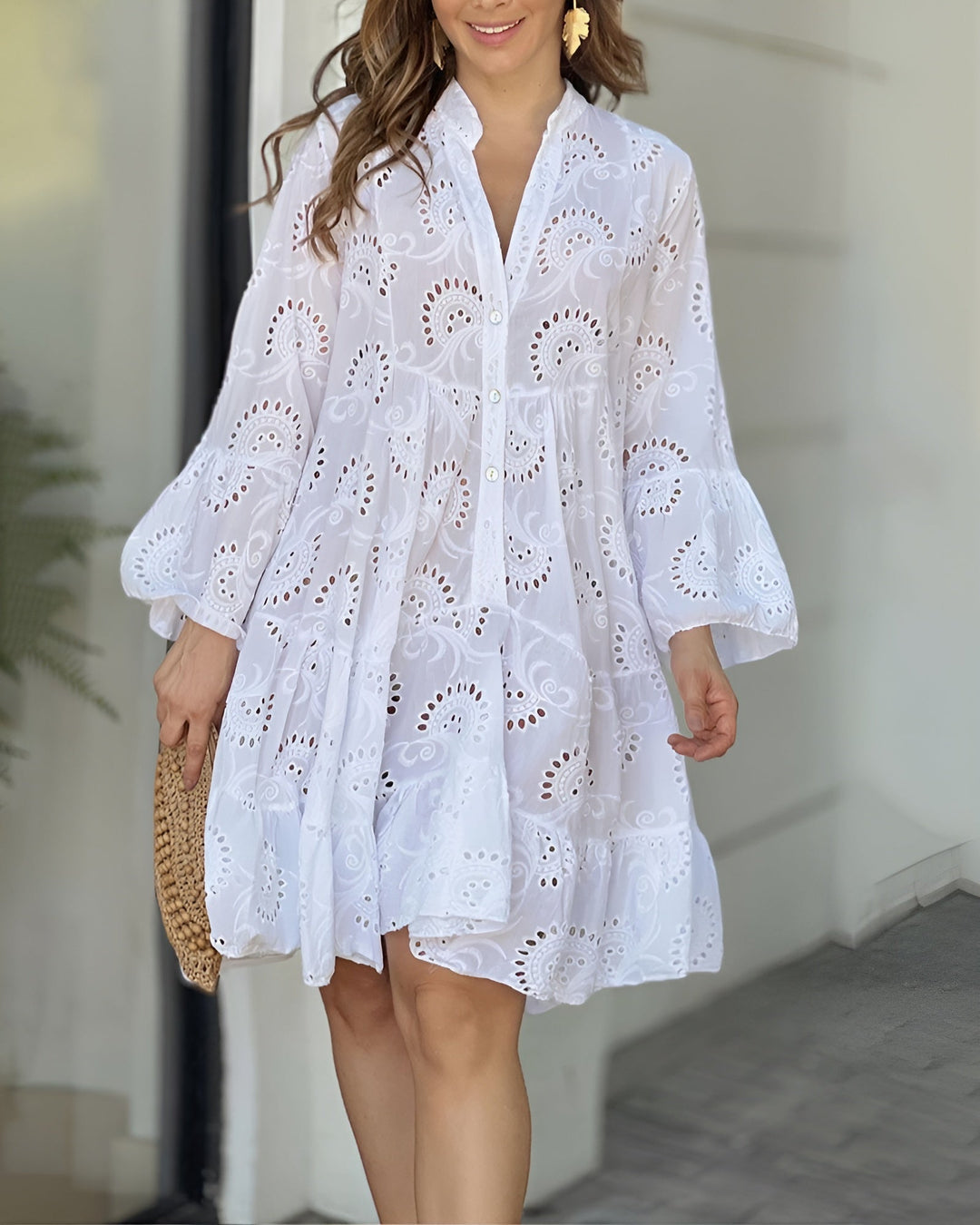 Sienna V-Neck Summer Dress