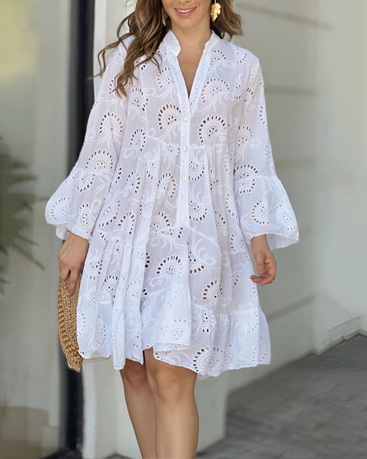 Sienna V-Neck Summer Dress