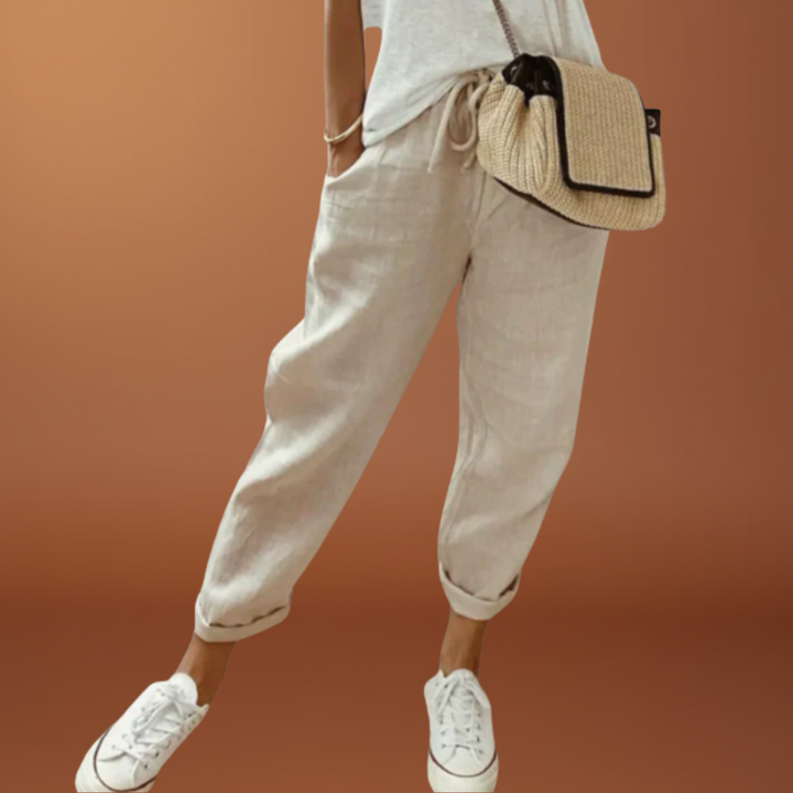 Bibi – Fashionable and Casual Linen Pants