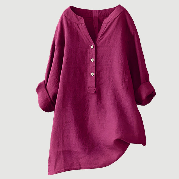 Freja™ | Lightweight and comfortable women's linen blouse
