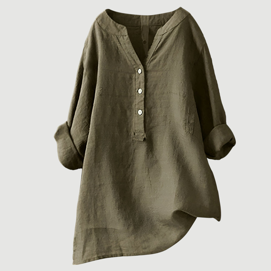 Freja™ | Lightweight and comfortable women's linen blouse