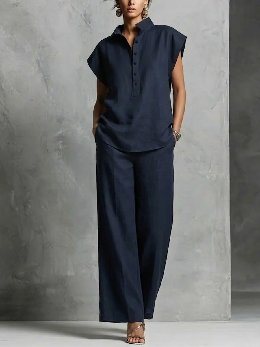 Elegant Comfortable Cotton-linen Set